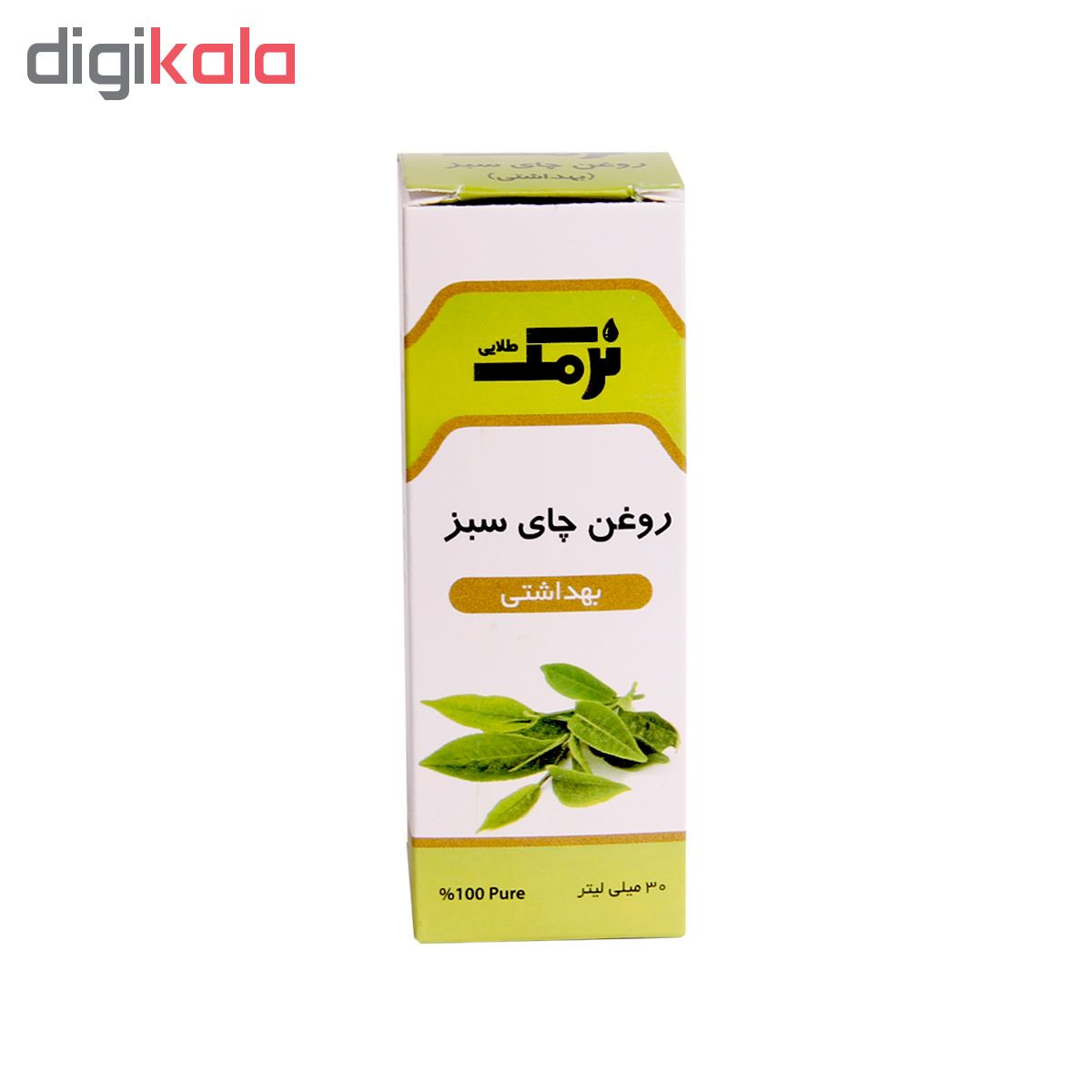 روغن صورت نرمک طلایی مدل چای سبز کد 220 حجم 30 میلی لیتر