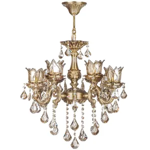 لوستر هشت شعله چشمه نور کد S3559.4-4-A