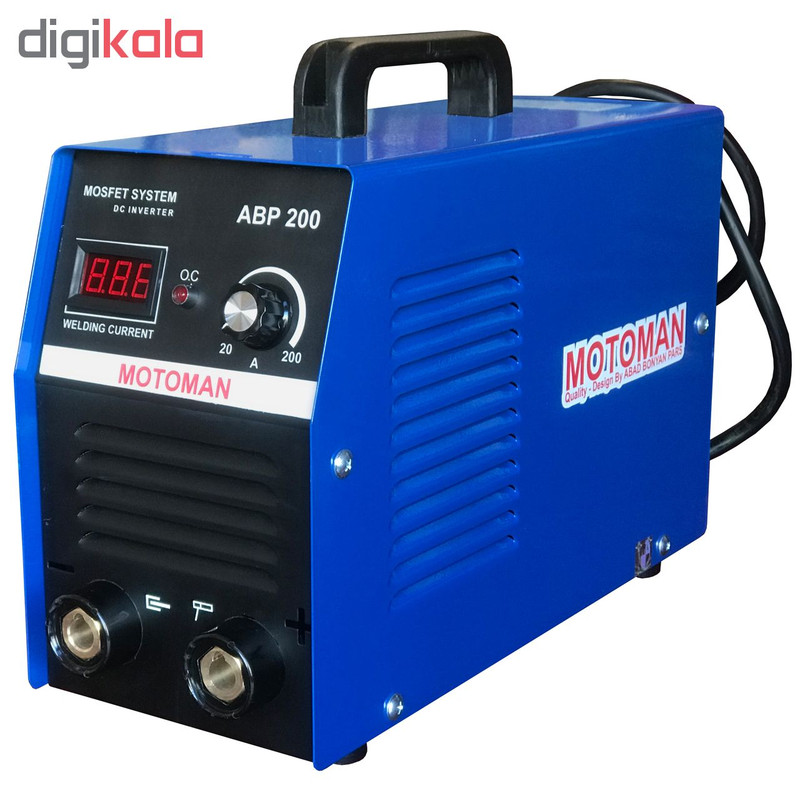 اینورتر جوشکاری 200 آمپر موتومن مدل ABP 200 اینورتر جوشکاری 200 آمپر موتومن مدل ABP 200