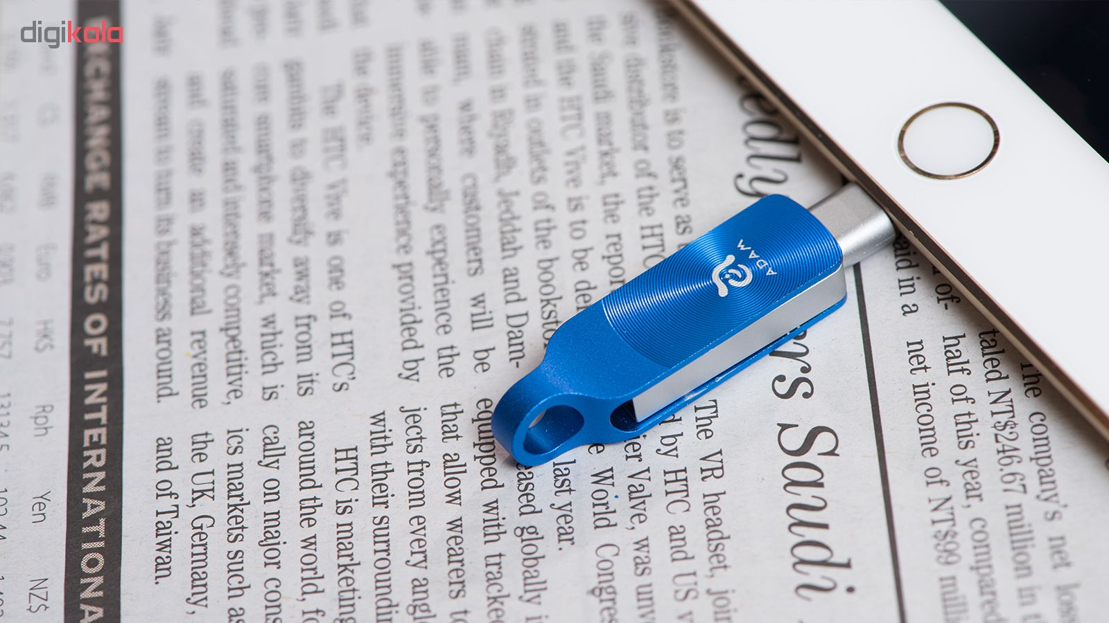 فلش مموری آدام المنتس مدل iKlips DUO Plus ظرفیت 256 گیگابایت