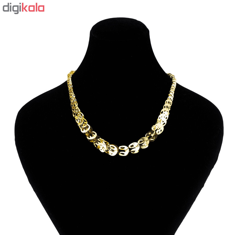 نیم ست طلا 18 عیار زنانه کد N103