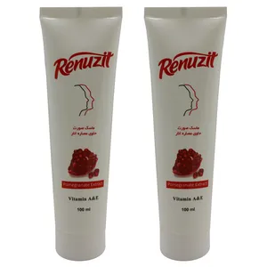 ماسک صورت رینو زیت مدل انار حجم 100 میلی لیتر مجموعه 2 عددی