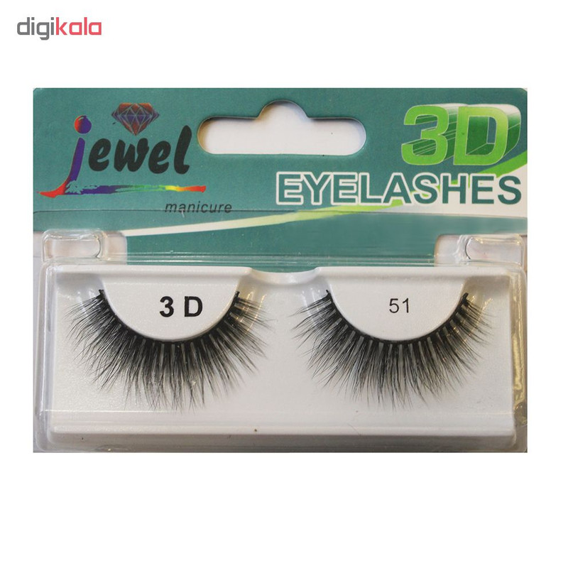 مژه مصنوعی جویل کد 51