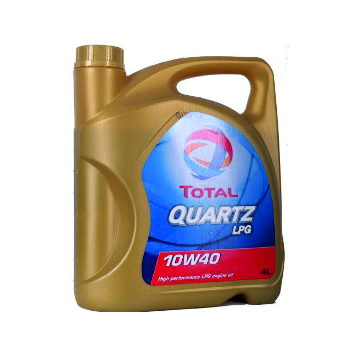 روغن موتور خودرو توتال مدل Quartz LPG 10W40 SM حجم 4000میلی  لیتر