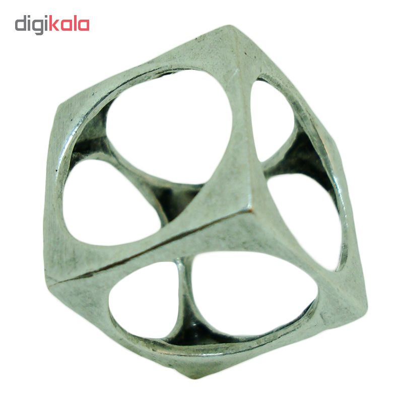 انگشتر طرح مکعب کد M4