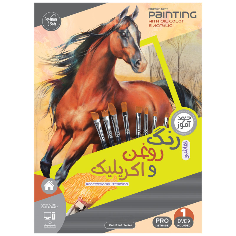 ویدئو آموزش نقاشی با رنگ روغن و اکلریک نشر پیمان سافت ویدئو آموزش نقاشی با رنگ روغن و اکلریک نشر پیمان سافت