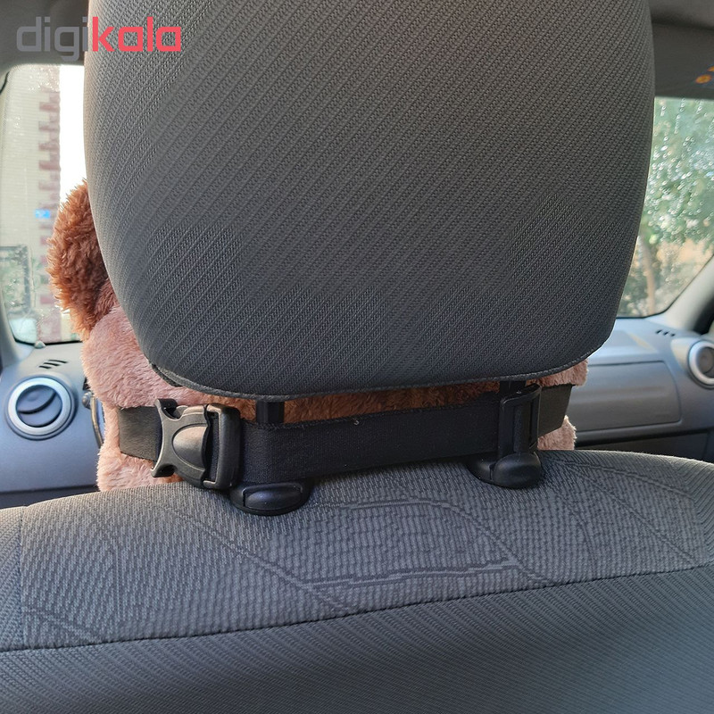 پشت گردنی صندلی خودرو طرح خرس کد 025 بسته دو عددی