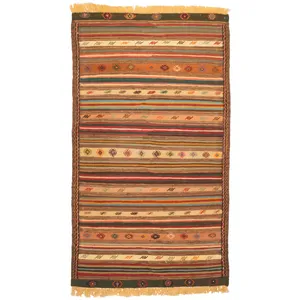 گلیم دستباف دو متری سی پرشیا کد 176030