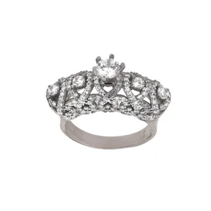 انگشتر نقره زنانه  اکنو کد OK6010