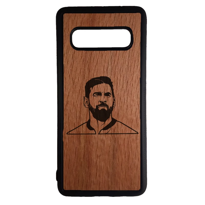 کاور طرح لیونل مسی کد 43170 مناسب برای گوشی موبایل سامسونگ galaxy s10