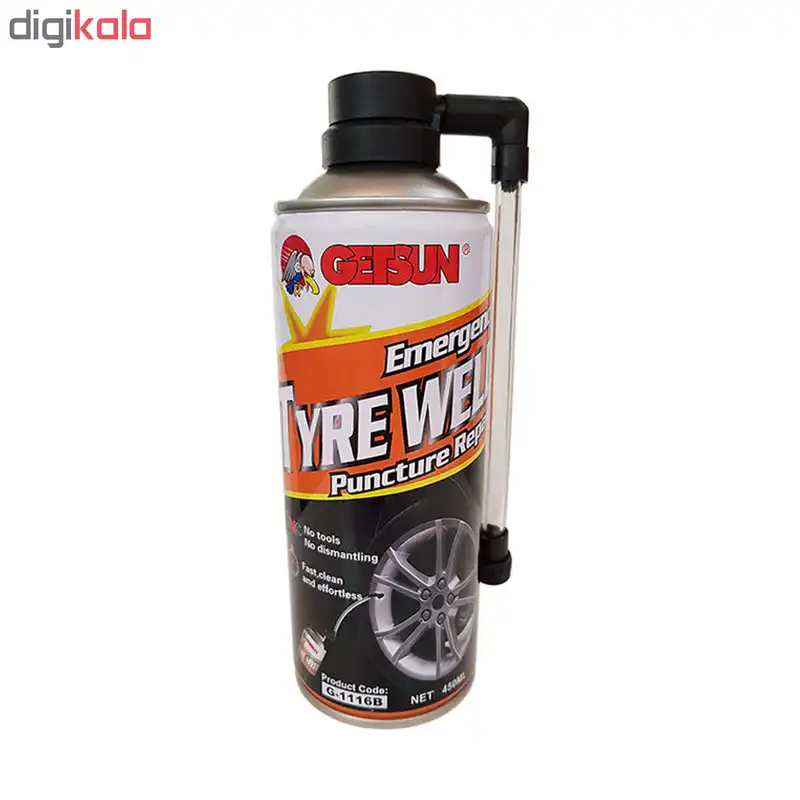 اسپری رفع پنچری لاستیک گتسان مدل G-1116B حجم 450 میلی لیتر