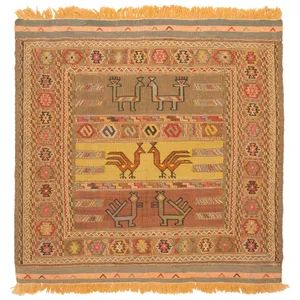 گلیم دستباف یک متری سی پرشیا کد 176038