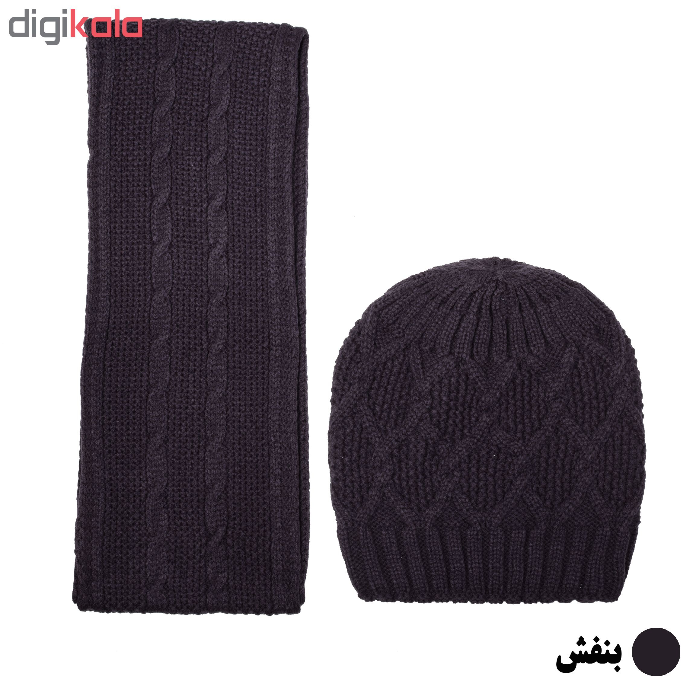 ست کلاه و شال گردن کد S8400