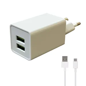 شارژر دیواری مدل PM-96 به همراه کابل تبدیل microUSB 