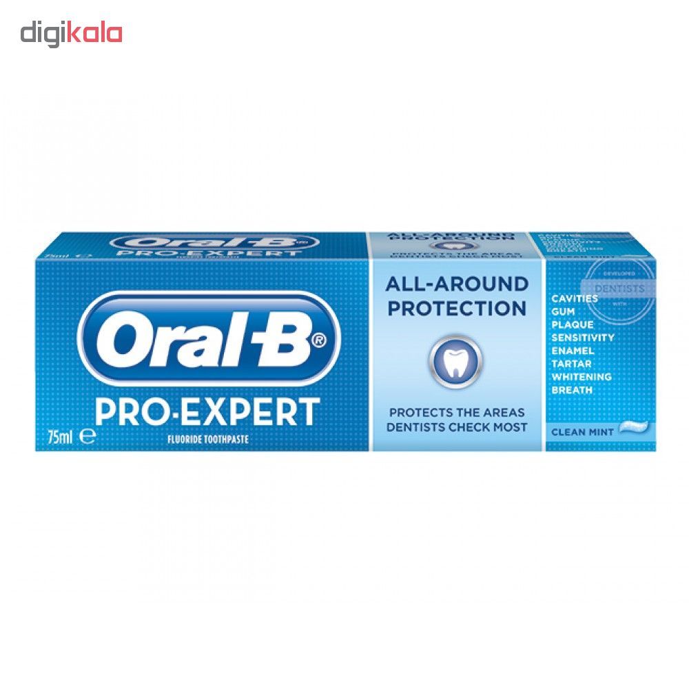 خمیر دندان اورال-بی مدل all-around protection حجم 75 میلی لیتر main 1 1