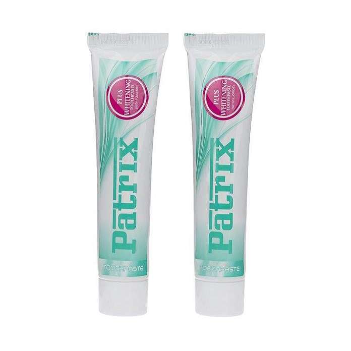 خمیر دندان پاتریکس مدل Plus Whitening حجم 70 میلی لیتر بسته 2 عددی خمیر دندان پاتریکس مدل Plus Whitening حجم 70 میلی لیتر بسته 2 عددی