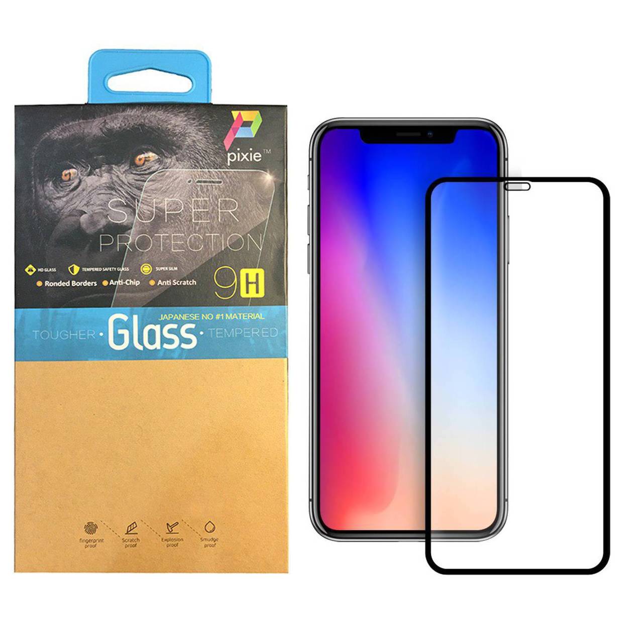 محافظ صفحه نمایش  5D  پیکسی  مدل PXPM مناسب برای گوشی موبایل   اپل Iphone 11 pro max