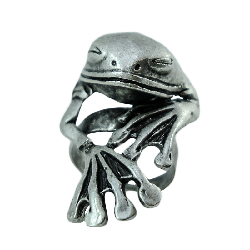 انگشتر طرح قورباغه کد GHS1