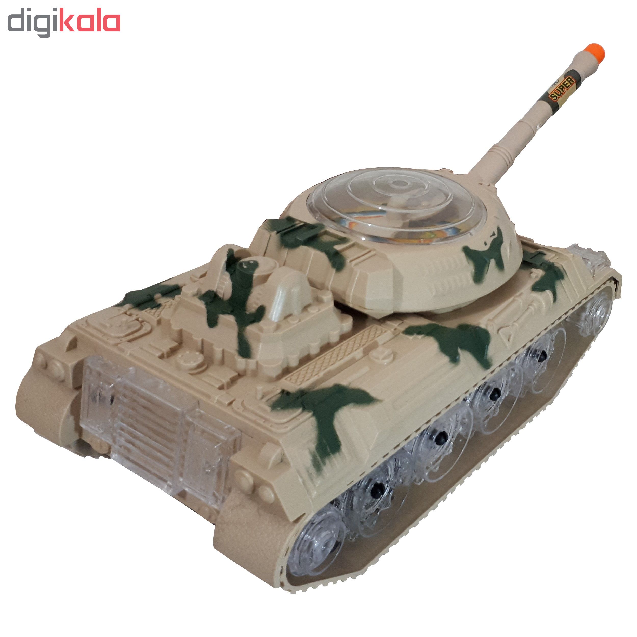 تانک اسباب بازی مدل TANK FLASH کد 132