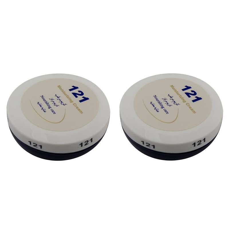 کرم مرطوب کننده 121 مدل A301 حجم 75 میلی لیتر مجموعه 2 عددی