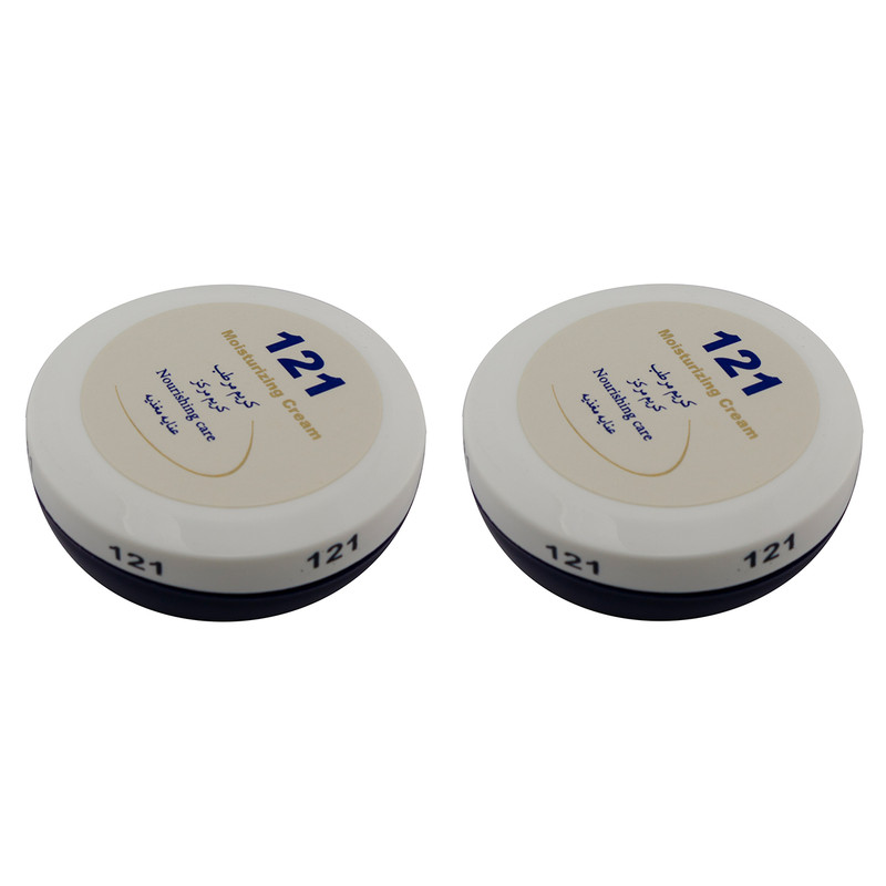 کرم مرطوب کننده 121 مدل A301 حجم 75 میلی لیتر مجموعه 2 عددی
