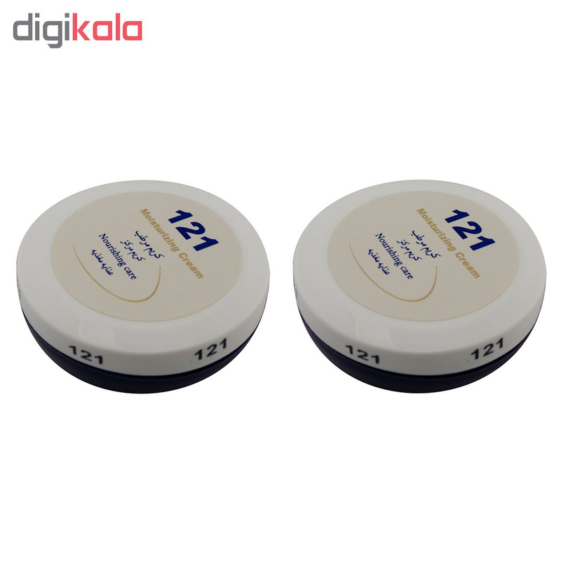کرم مرطوب کننده 121 مدل A301 حجم 75 میلی لیتر مجموعه 2 عددی