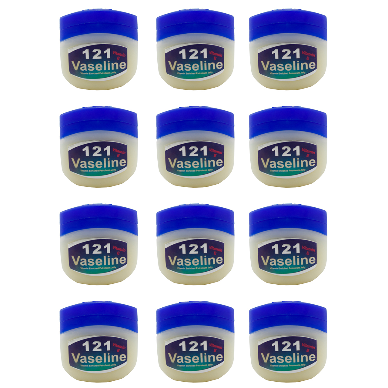  وازلین 121 مدل VA101 حجم 120 میلی لیتر مجموعه 12 عددی
