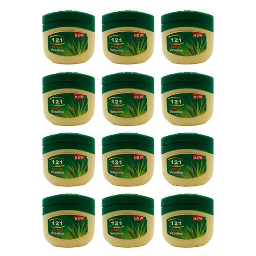 وازلین 121 مدل Aloe vera حجم 120 میلی لیتر مجموعه 12 عددی
