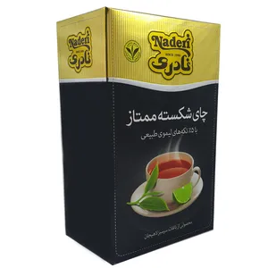 چاي شكسته ممتاز با طعم ليمو نادري مقدار 450 گرم