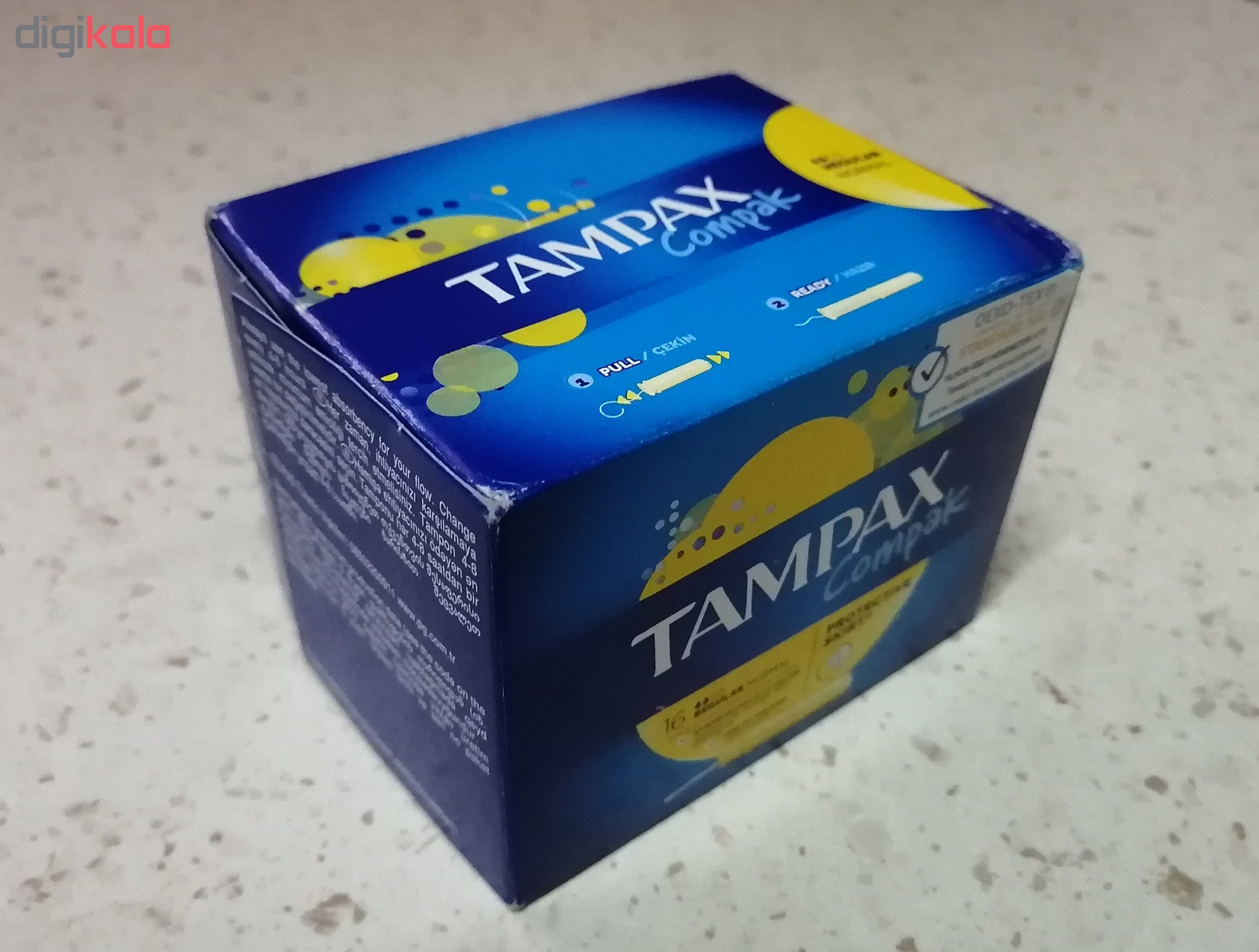 تامپون تامپکس مدل Regular Compak بسته 16 عددی