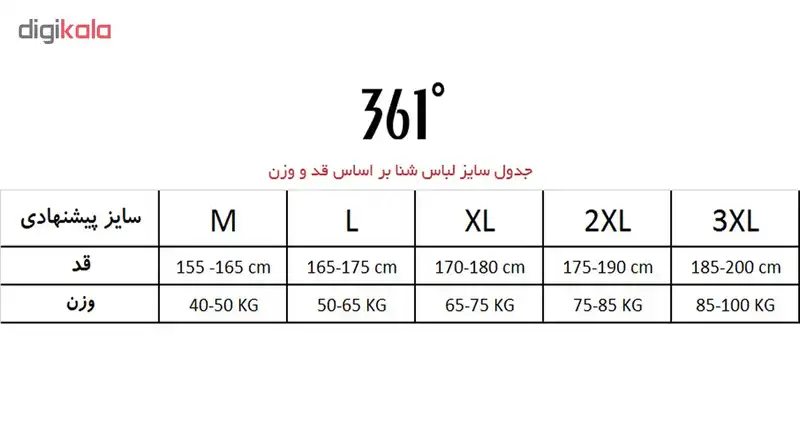 مایو مردانه 361 درجه کد 1-361184033