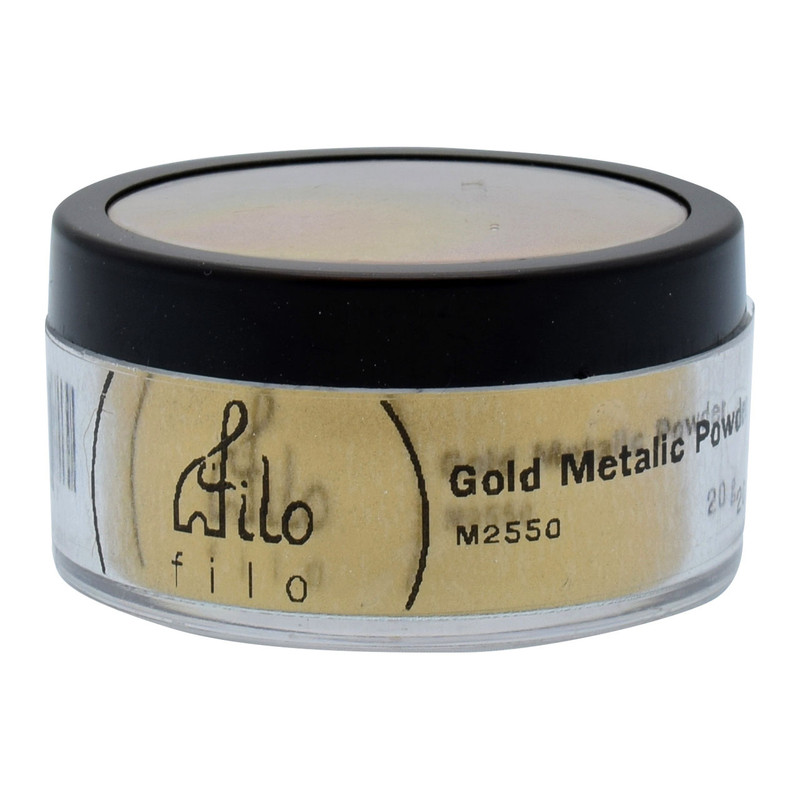 پودر رنگ فیلو مدل metalic powder کد M2 حجم 15 میلی‌لیتر