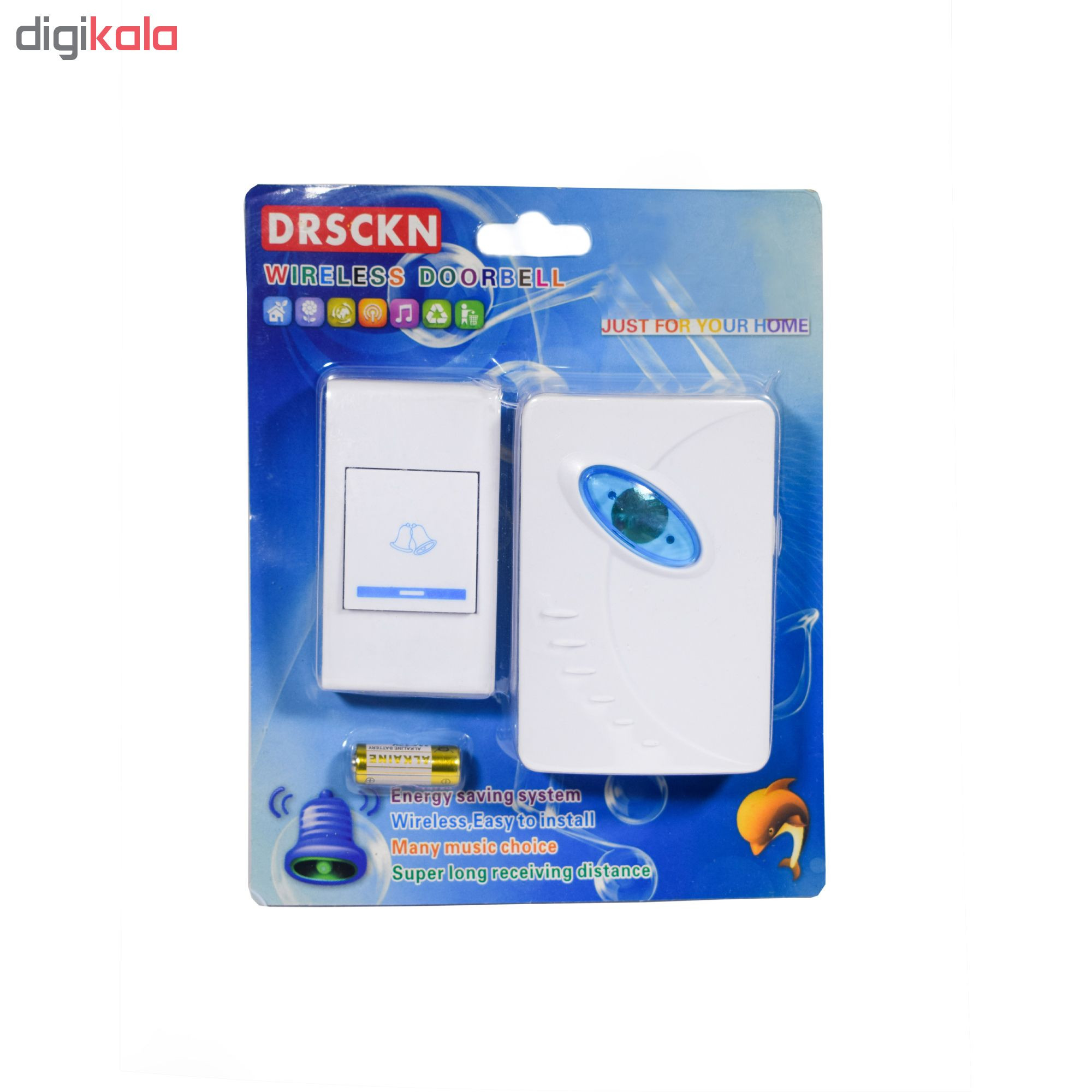 زنگ بی سیم درسکین کد SH-8109