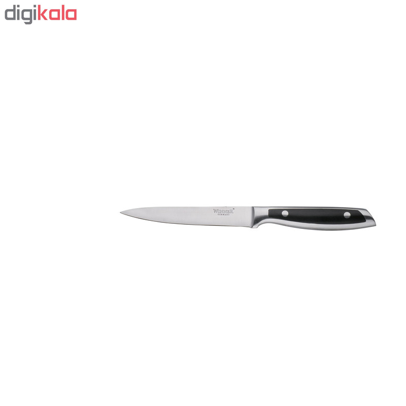 سرویس چاقو آشپزخانه 10 پارچه وینر کد W7335P به همراه چاقو تیزکن