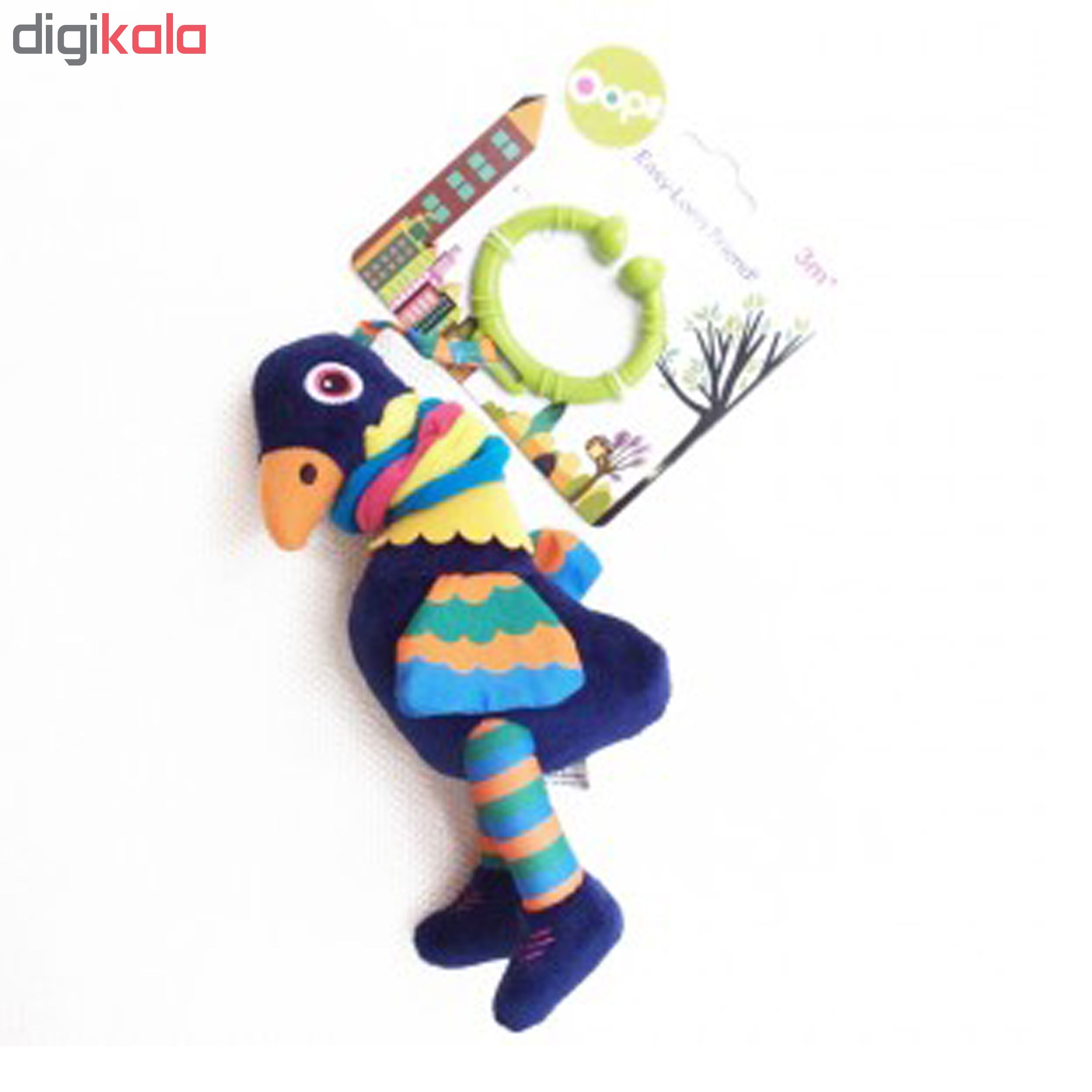 آویز تخت کودک اوپس طرح پرنده کد 1101414