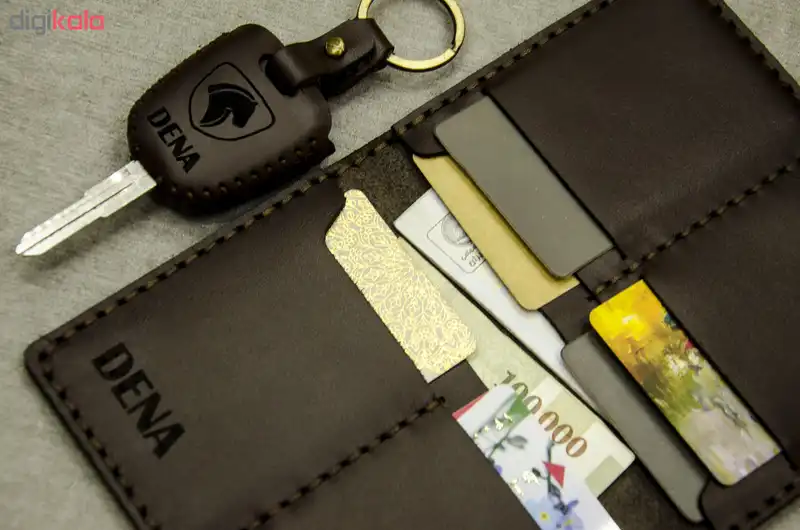 ست هدیه چرمینه اسپرت طرح دنا کد 40027