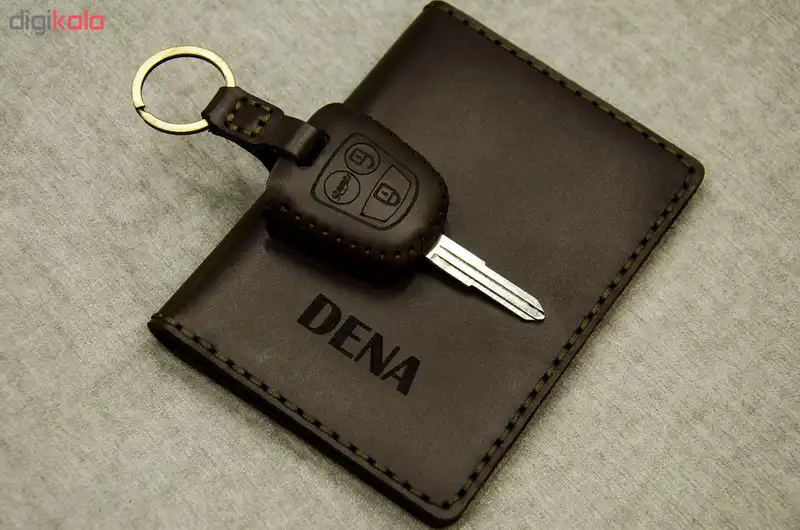 ست هدیه چرمینه اسپرت طرح دنا کد 40027