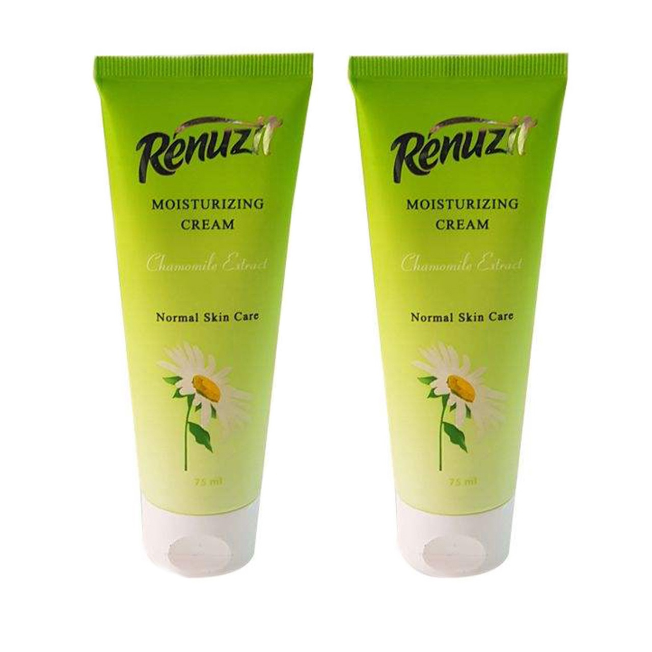 کرم مرطوب کننده رینوزیت مدل chamomile حجم 75 میلی لیتر مجموعه 2 عددی