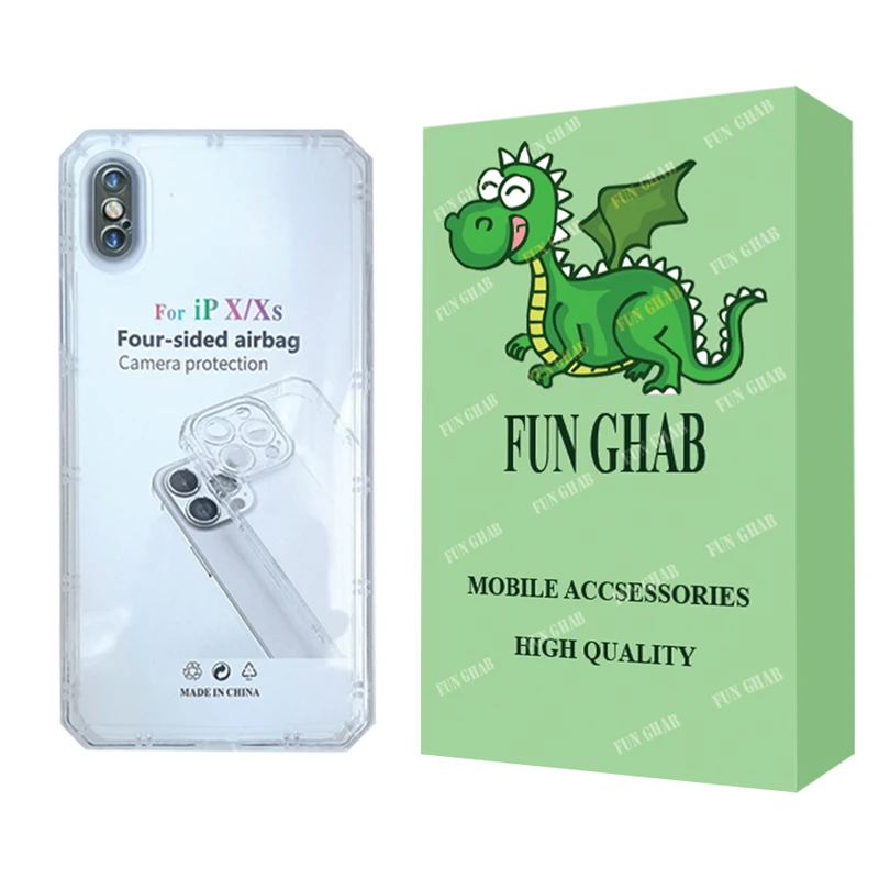 کاور فان قاب مدل ژله ای مناسب برای گوشی موبایل اپل iPhone X