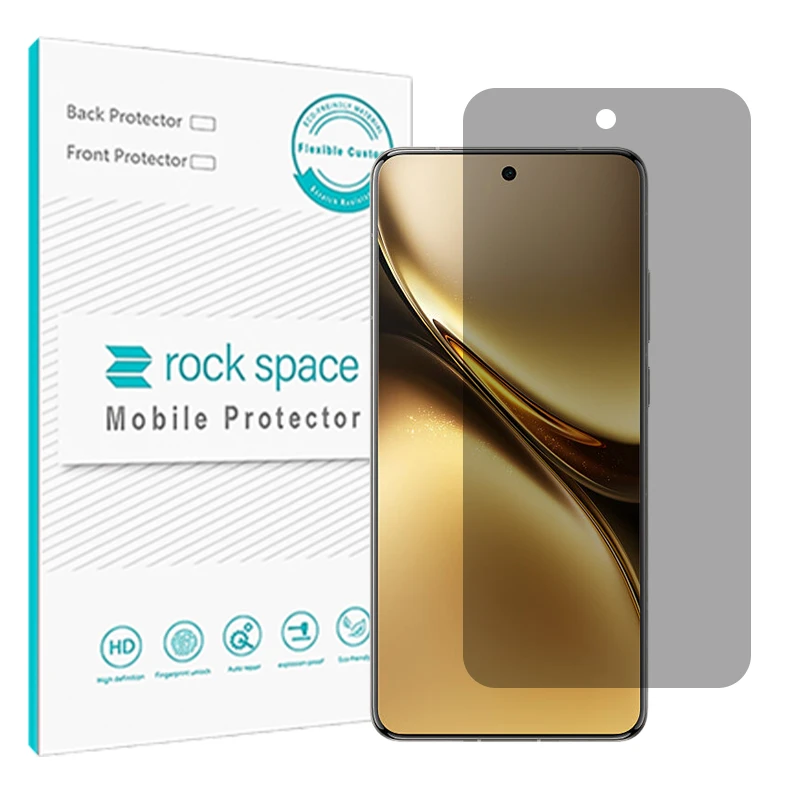 محافظ صفحه نمایش حریم شخصی راک اسپیس مدل Resistant مناسب برای گوشی موبایل ویوو X200 Pro