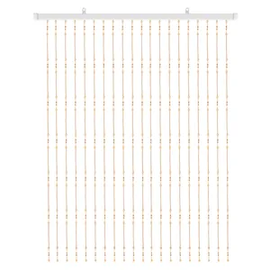 پرده مدل چوبی سایز 100x210 سانتی متر