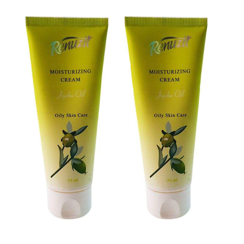 کرم مرطوب کننده رینوزیت مدل jojoba oil حجم 75 میلی لیتر مجموعه 2 عددی