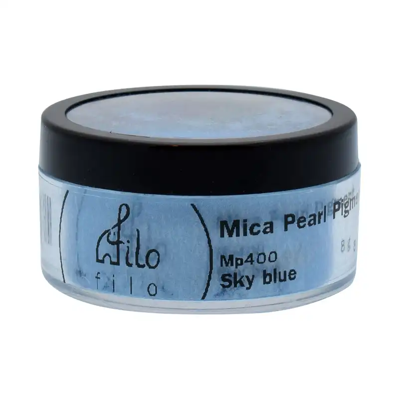 پودر رنگ رزین اپوکسی فیلو مدل Mica Pearl حجم 20 میلی لیتر