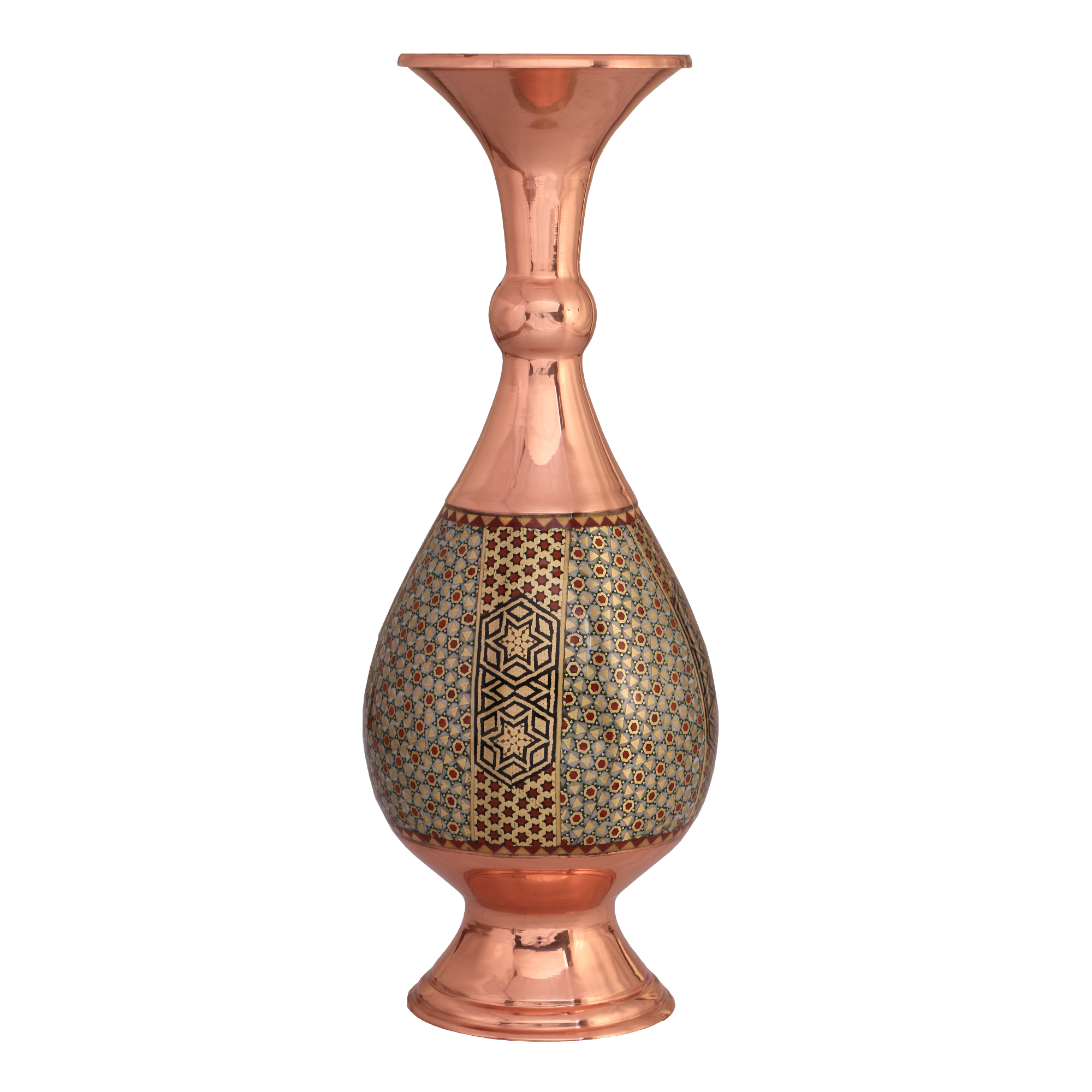 گلدان خاتم کاری کد  768
