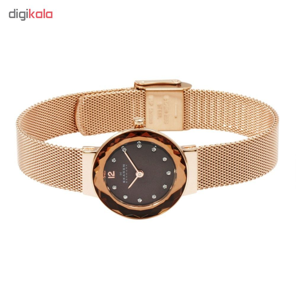 ساعت مچی عقربه ای زنانه اسکاگن دانمارک کد 456SRR1