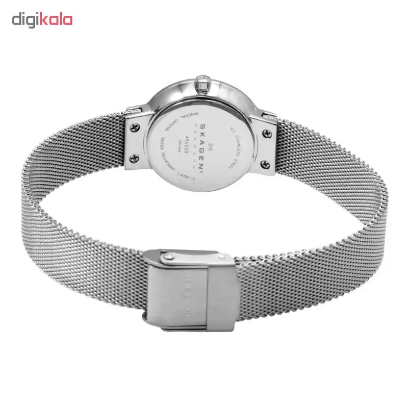 ساعت مچی عقربه ای زنانه اسکاژن دانمارک کد 456SSS