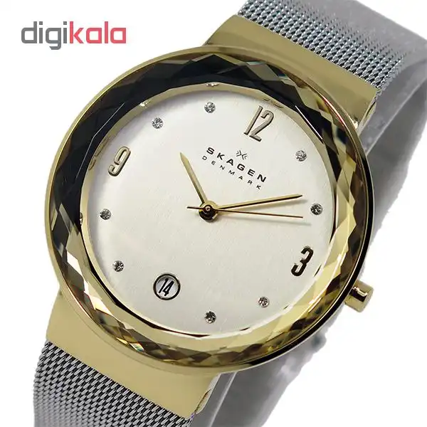 ساعت مچی عقربه ای زنانه اسکاژن دانمارک کد SKW2002