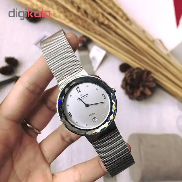 ساعت مچی عقربه ای زنانه اسکاژن دانمارک کد SKW2004