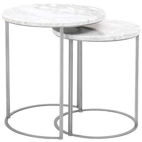 میز عسلی کد 6642 مجموعه 2 عددی