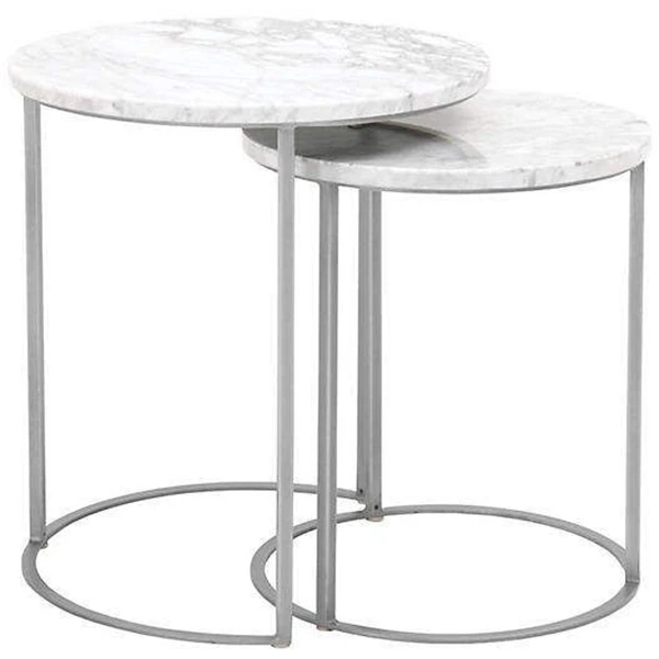میز عسلی کد 6642 مجموعه 2 عددی